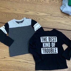 Toddler boy long sleeve shirts